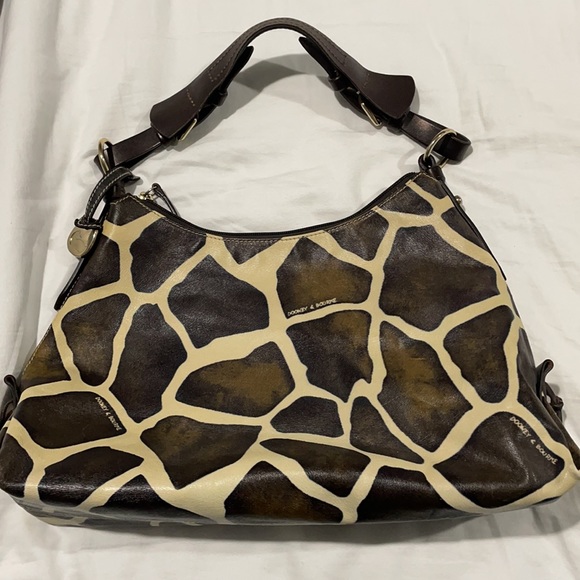 Dooney & Bourke Purse Giraffe Print - Picture 3 of 12